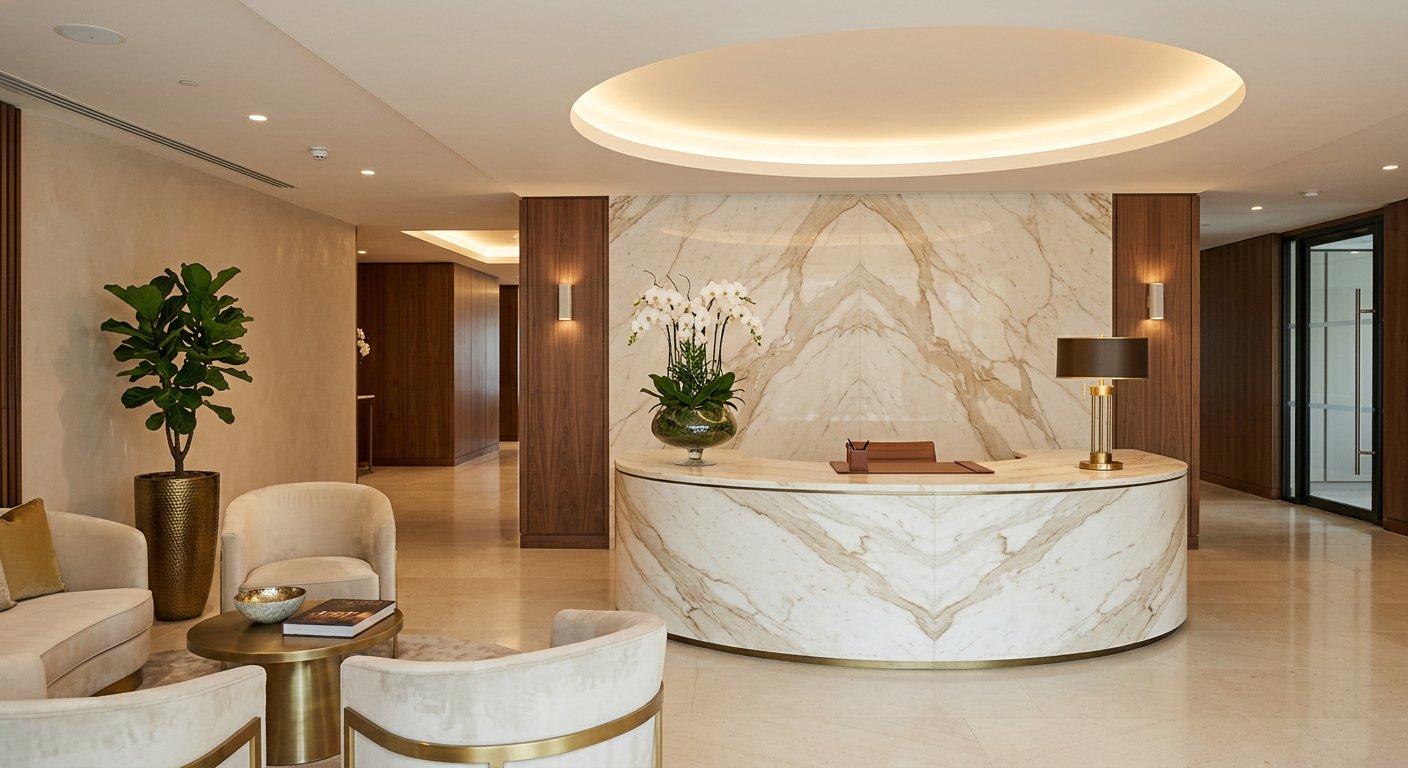 Commercial Reception Cladding